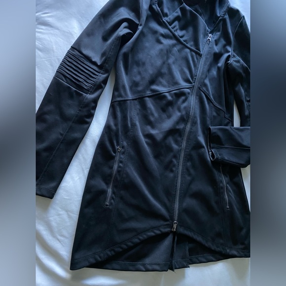 Vintage Mondetta Black Hooded Nomad Long Jacket | Size XS - Picture 9 of 9